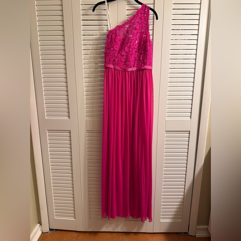 Size 4 Elegant Pink Lace Dress